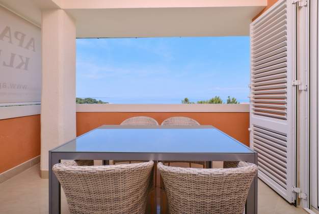 Apartma Orangina 3 - Čudovit pogled na morje, 100m od plaže - Mali Lošinj