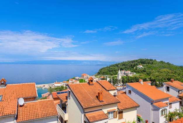 Apartma Ruža 2, Prostoren apartma s pogledom na morje, Mali Lošinj