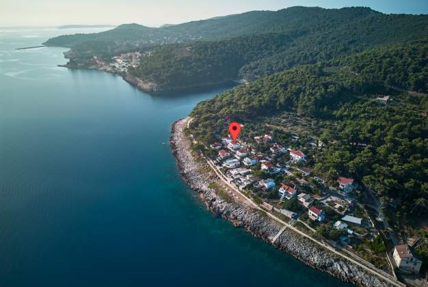 Ferienwohnungen Vitorio 3 - befindet Strand der Bucht Vladarka für 3 Personen, Mali Lošinj, Kroatien