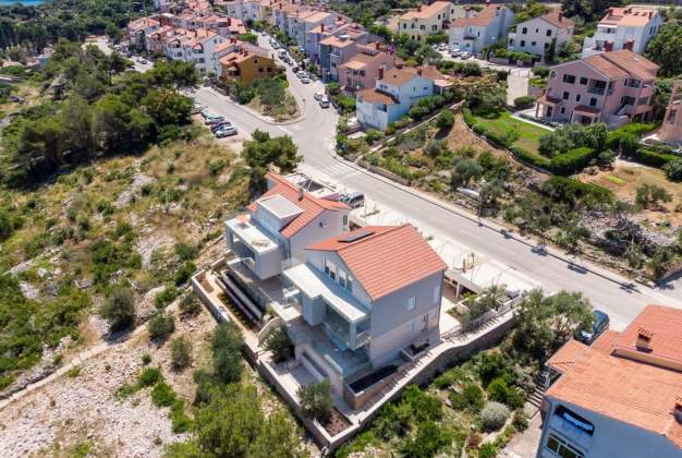 D&B Sea View Villas St. Martin Luxusunterkunft am Strand, Mali Lošinj